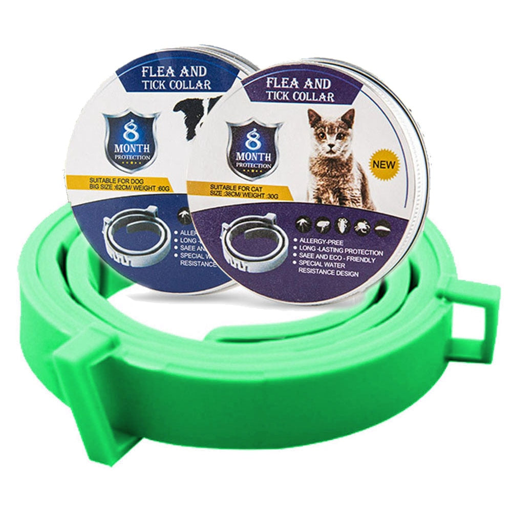 Adjustable Pet Collar Flea & Tick Prevention - Orchid Unique