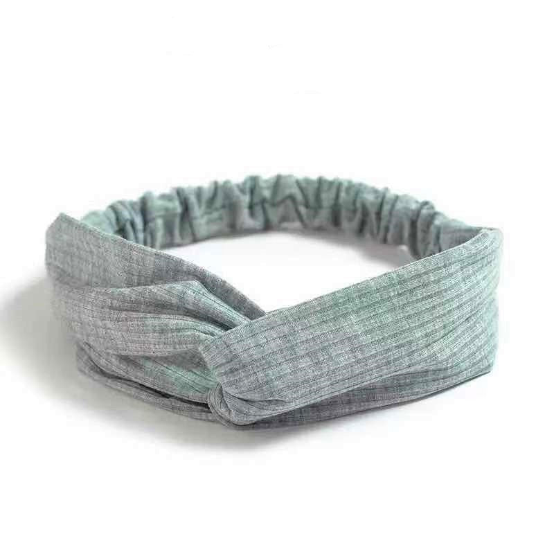 Vintage Cross Knot Elastic Hairbands - Orchid Unique
