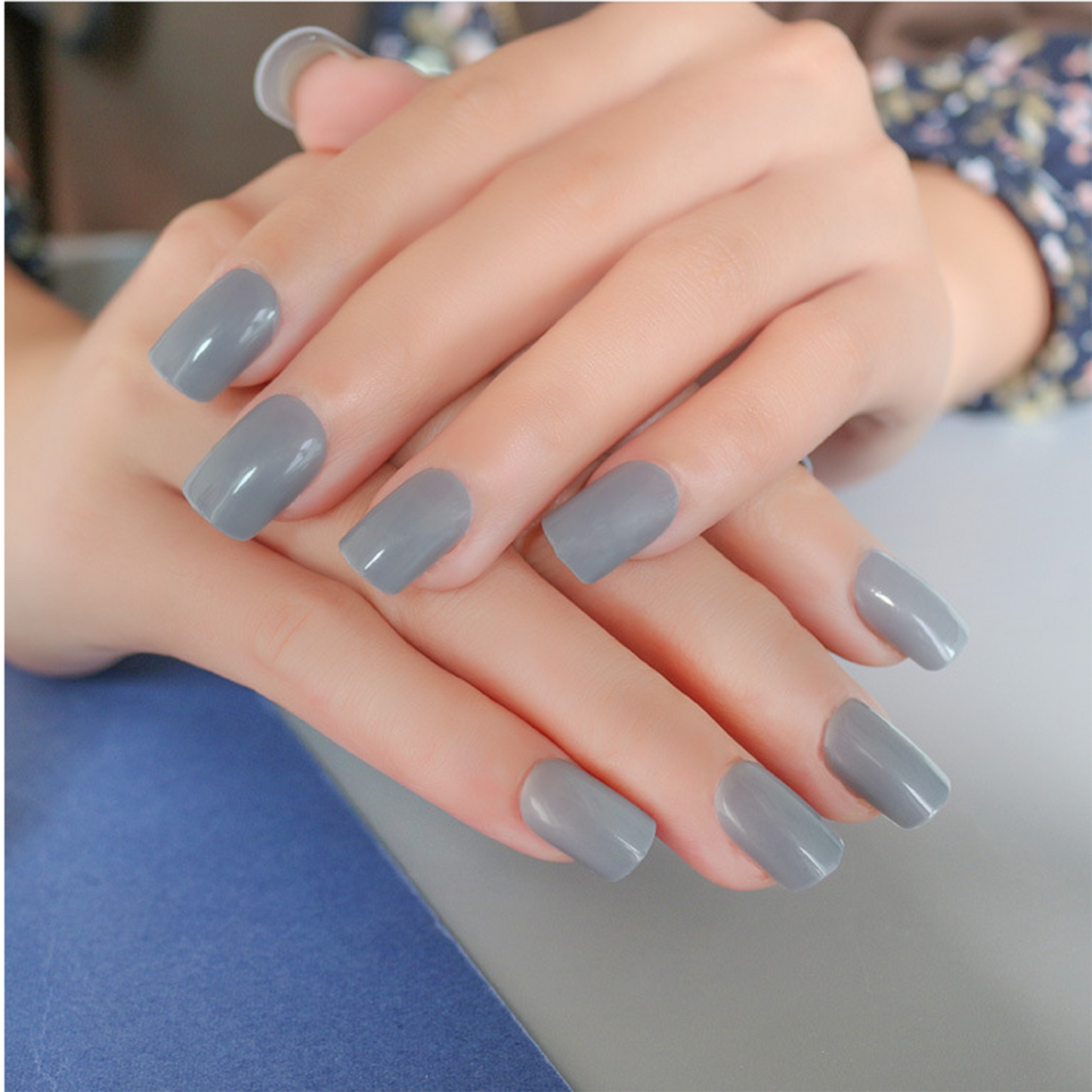Nails Art Fake Nail Tips - Orchid Unique