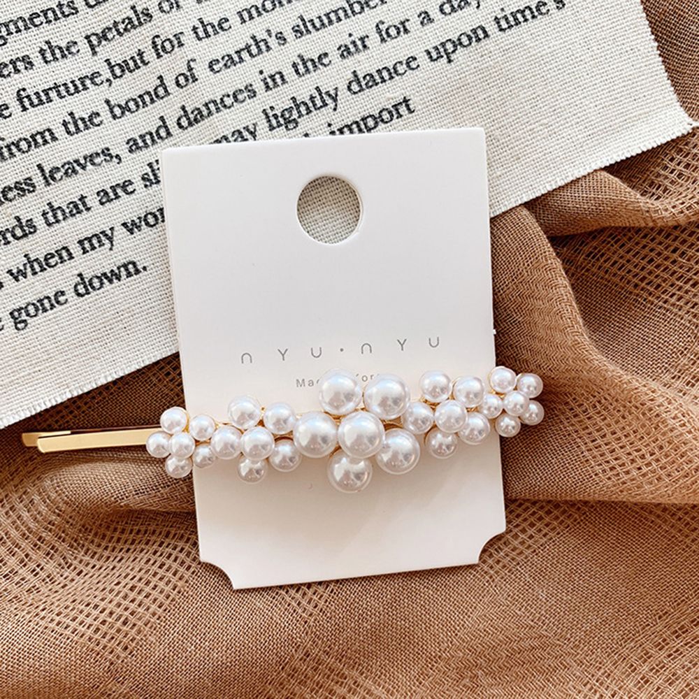 Pearl Metal Hairclips - Orchid Unique