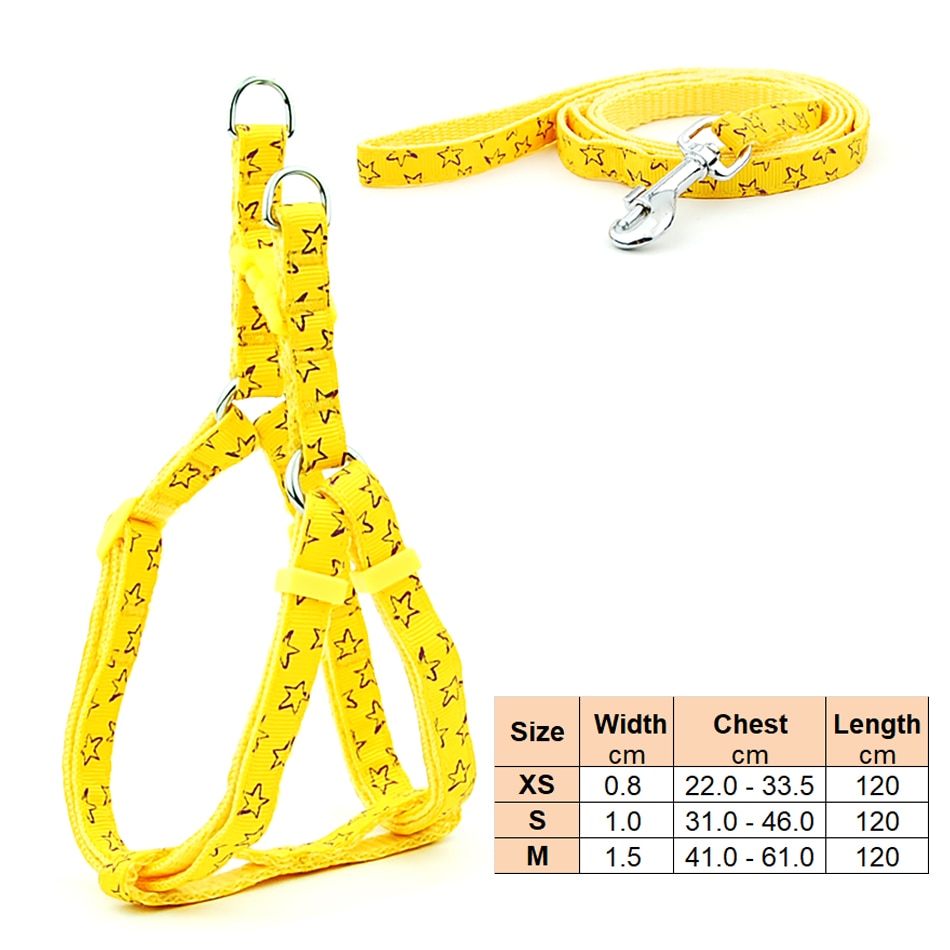Adjustable small dog and cat harness - Orchid Unique