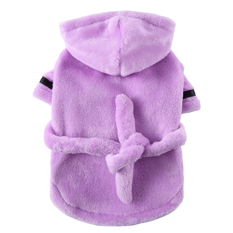 Pet Bathrobe - Orchid Unique