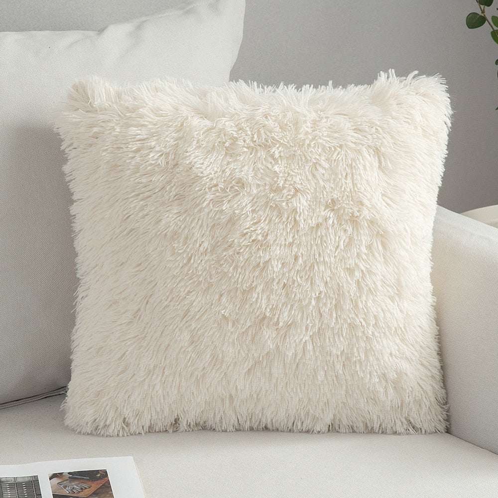 Soft Fluffy Cushion Cover - Orchid Unique