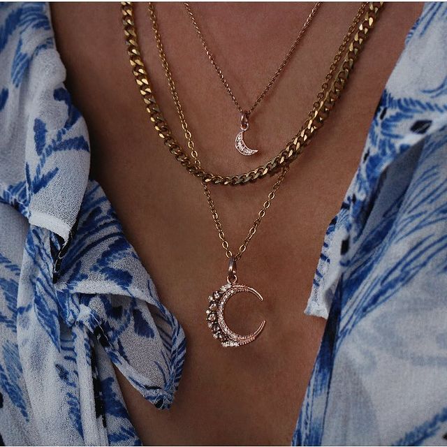 Crystal Stars Pendant Necklaces - Orchid Unique