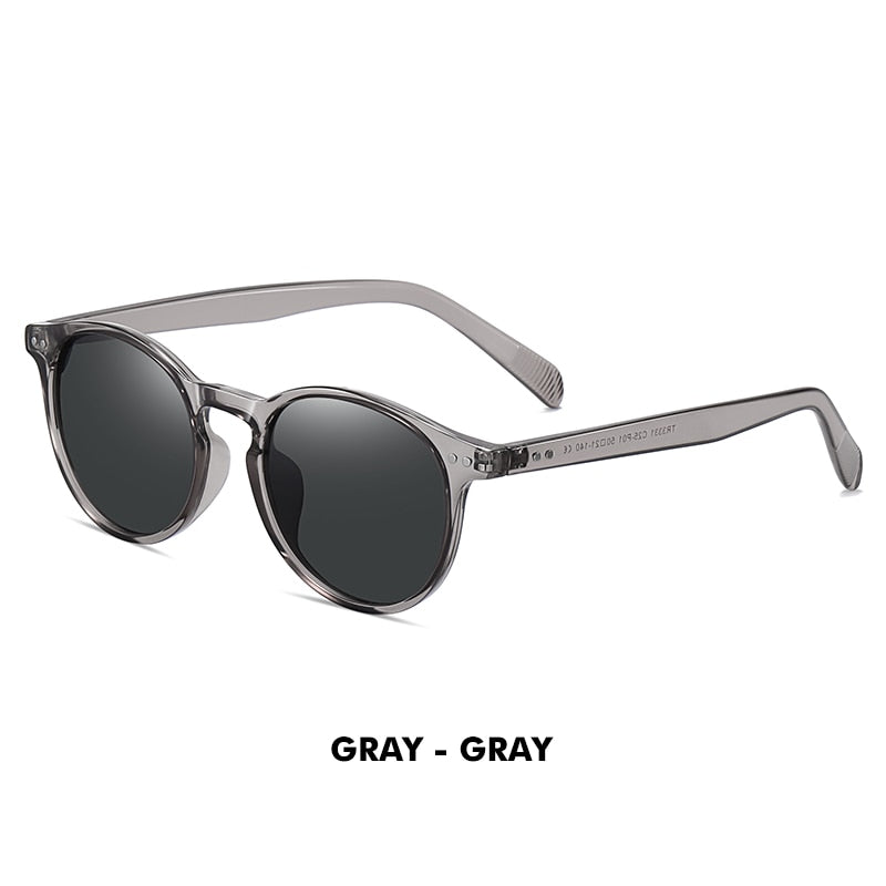 Retro Round Sunglasses - Orchid Unique