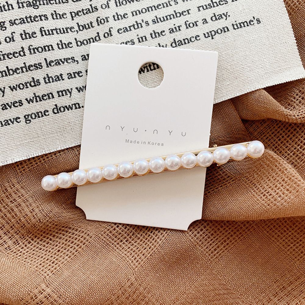Pearl Metal Hairclips - Orchid Unique