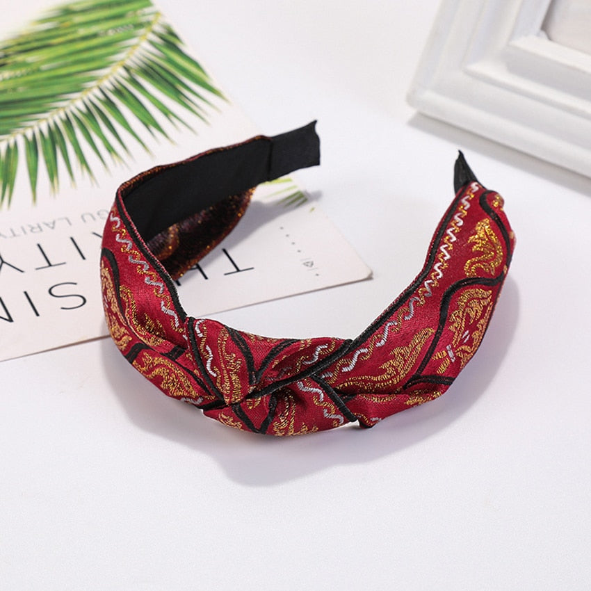 Ethnic Hairband - Orchid Unique
