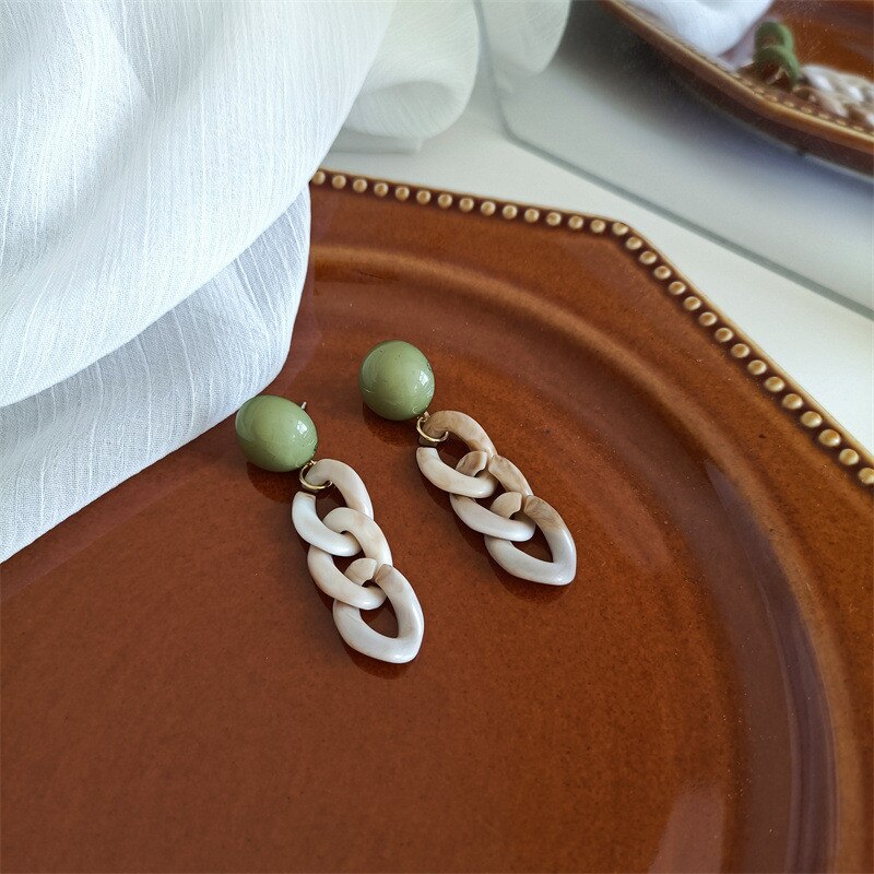 Trendy  Drop Earrings - Orchid Unique