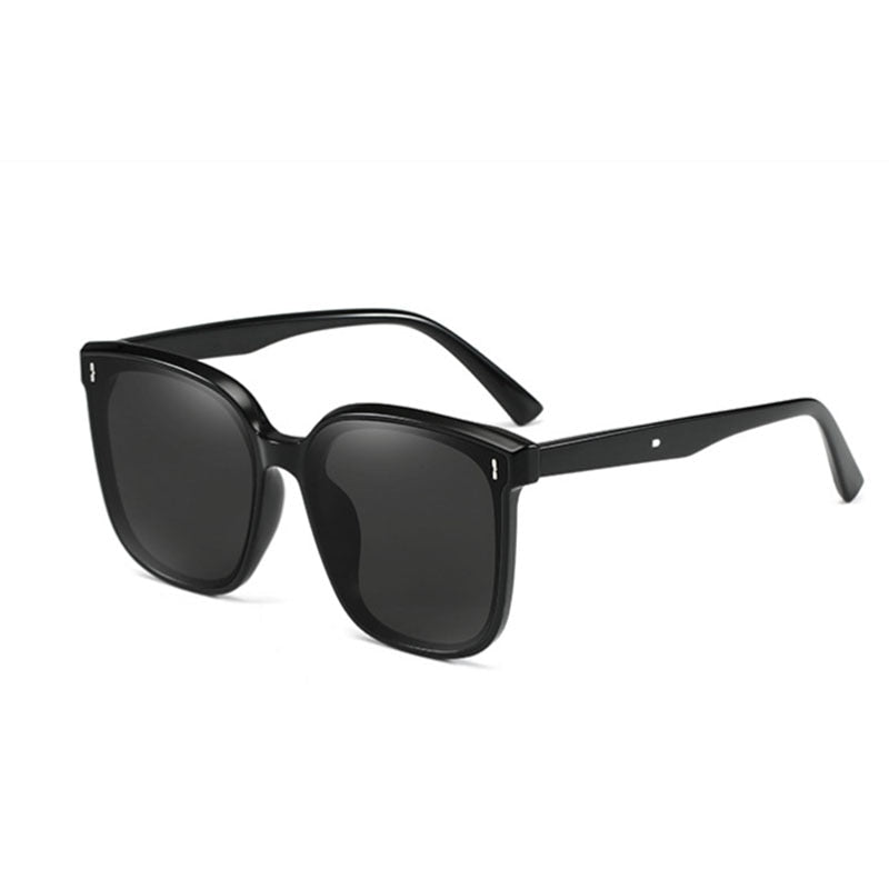 OLOEY New Sunglasses Women Luxury Designer Vintage Square Sun Glasses Classic Eyewear for Lady UV400 Big Frame - Orchid Unique
