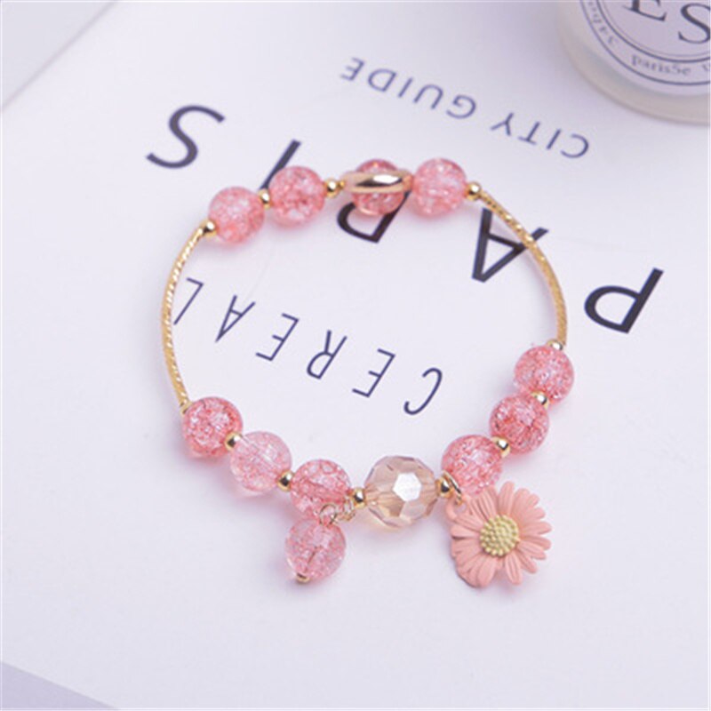 Cute beads Bracelet - Orchid Unique