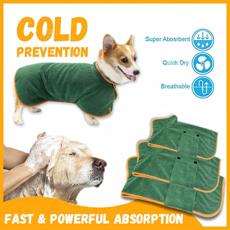 Pet Towel Bathrobe - Orchid Unique