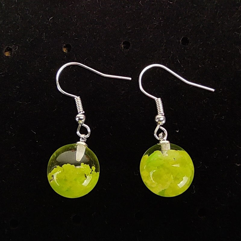 Chic Transparent Pendant Earrings - Orchid Unique