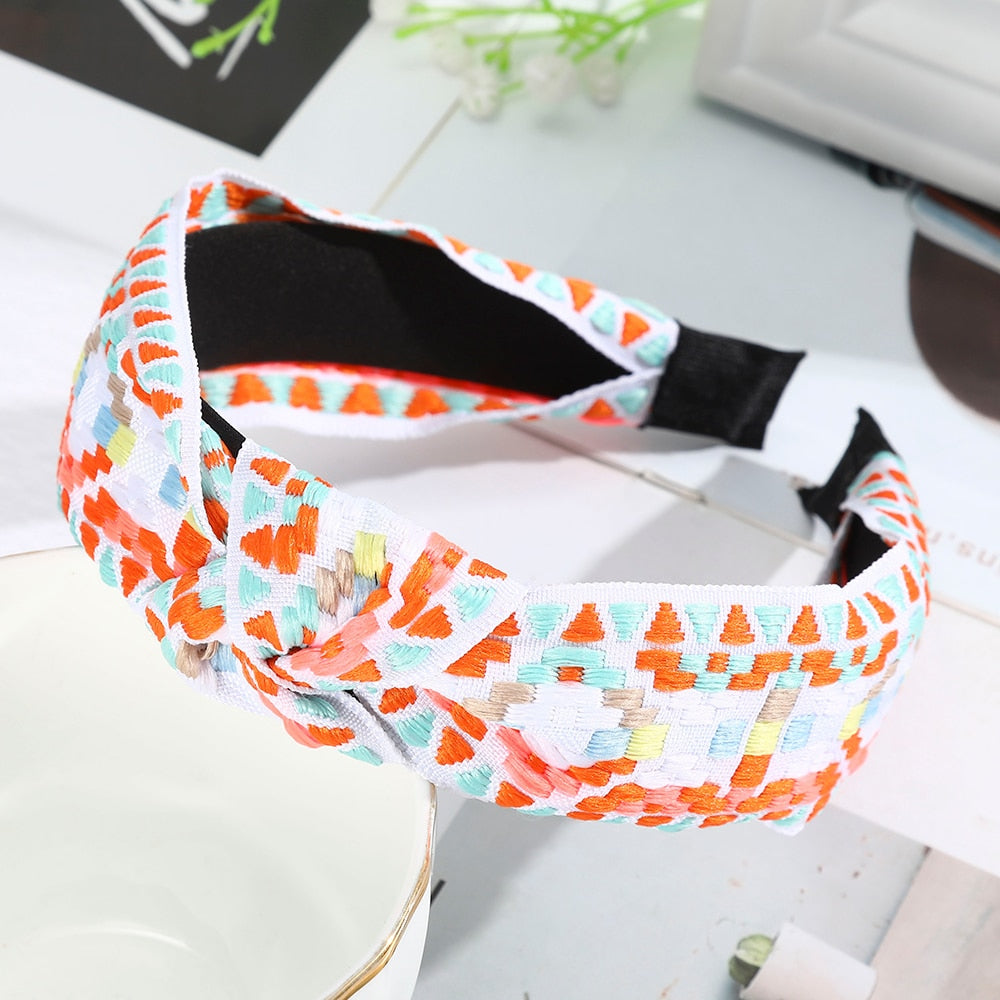 Ethnic Hairband - Orchid Unique