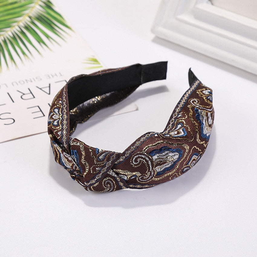Ethnic Hairband - Orchid Unique
