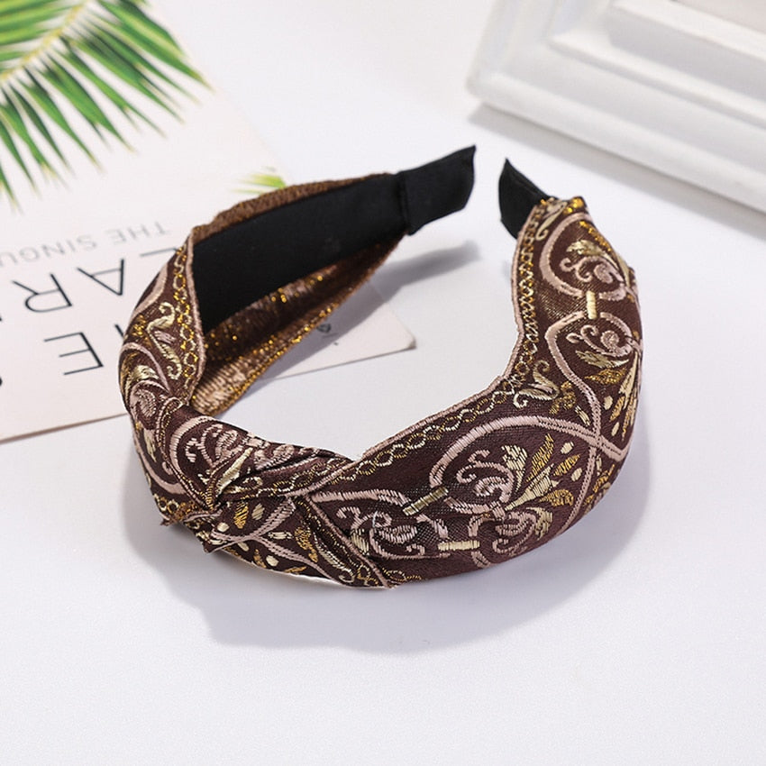 Ethnic Hairband - Orchid Unique