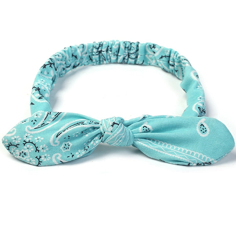 Vintage Cross Knot Elastic Hairbands - Orchid Unique