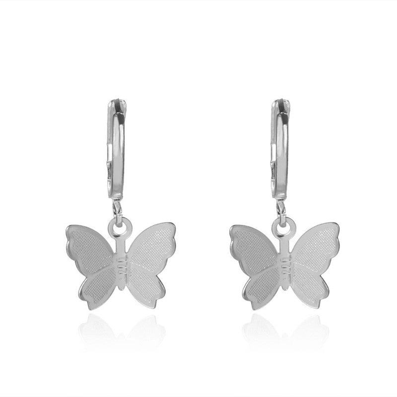 Crystal Butterfly Pendants - Orchid Unique