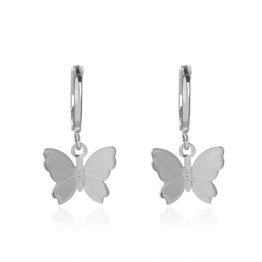 Crystal Butterfly Pendants - Orchid Unique