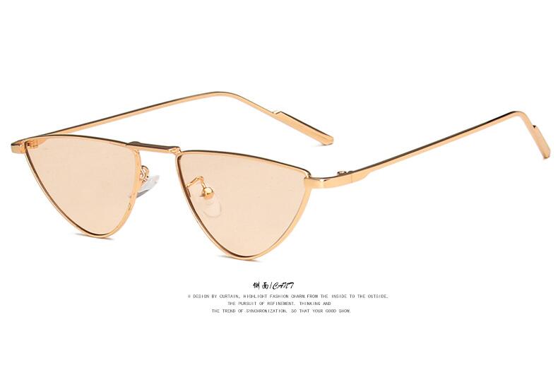 Retro Cat Eye Sunglasses - Orchid Unique