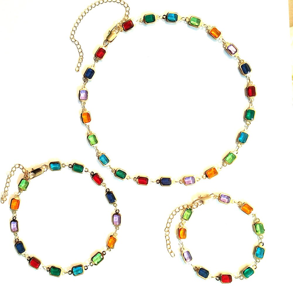 Colorful Chains Necklaces - Orchid Unique