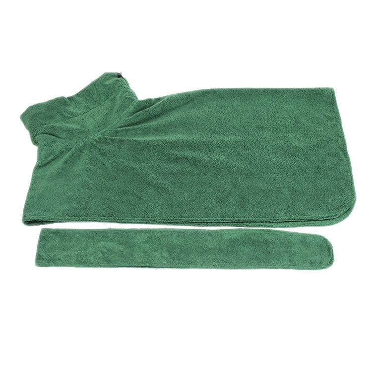 Pet Towel Bathrobe - Orchid Unique
