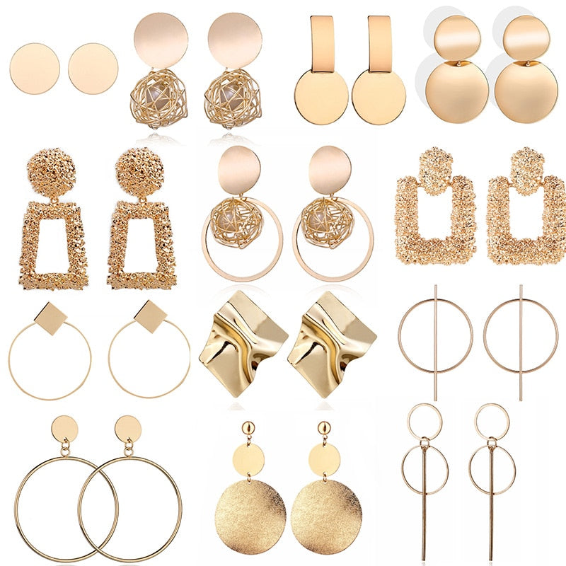 Fashion Statement Earrings - Orchid Unique