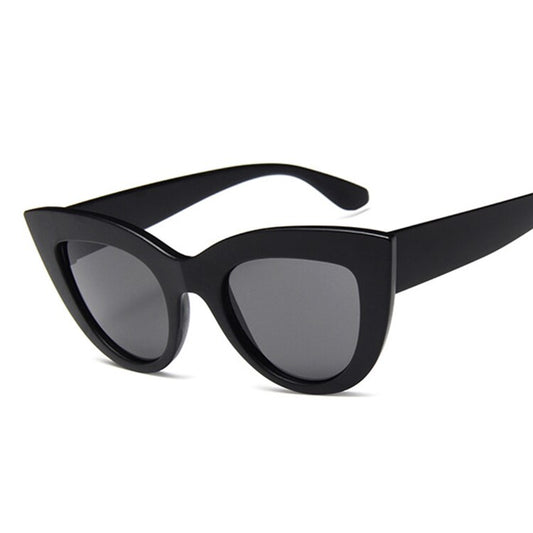Round Cat Eye Style Sunglasses - Orchid Unique