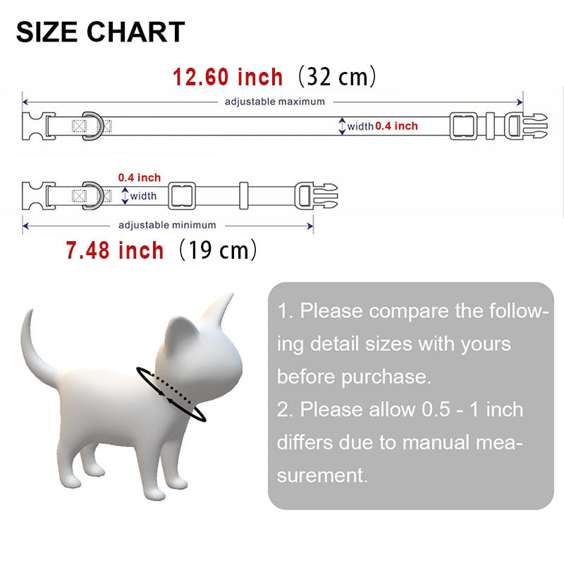 Cat Safety Buckle Collar - Orchid Unique