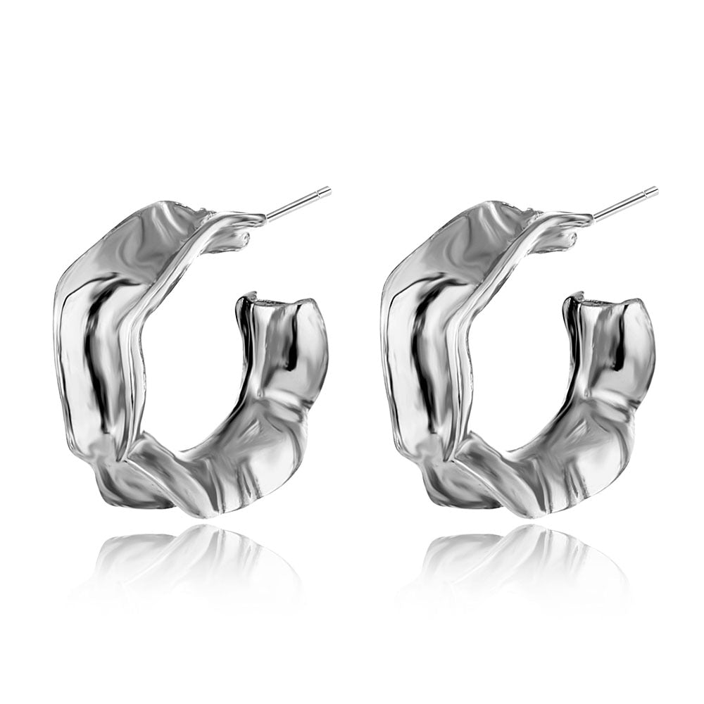 Trendy Attractive Big Earrings - Orchid Unique