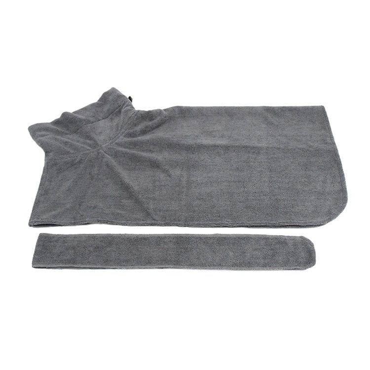 Pet Towel Bathrobe - Orchid Unique