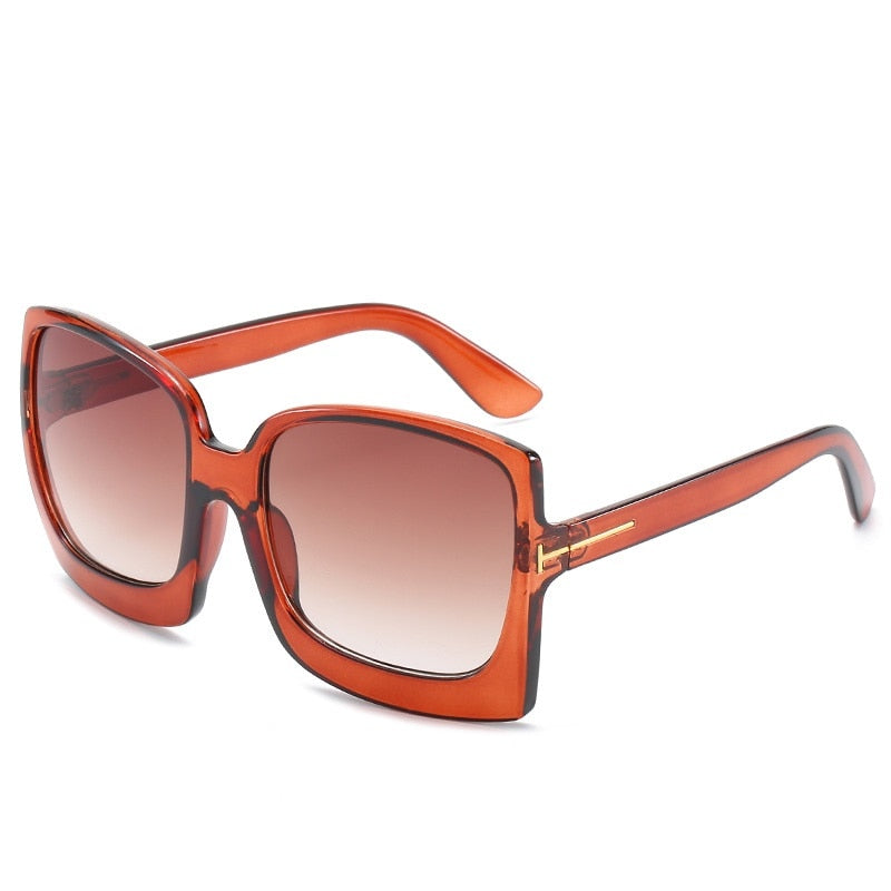 Big Frame Gradient Sunglasses - Orchid Unique