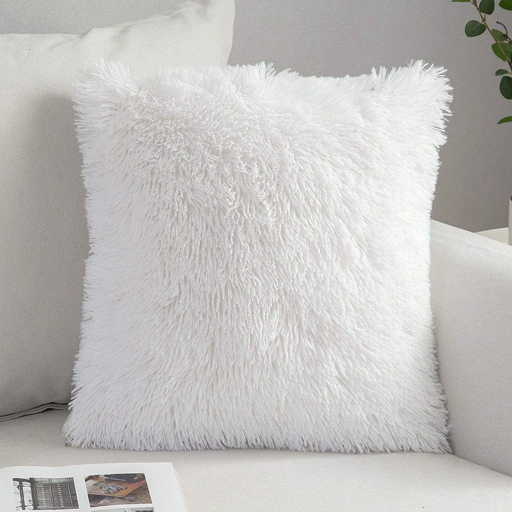 Soft Fluffy Cushion Cover - Orchid Unique