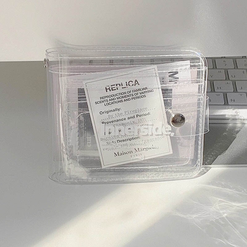 Transparent Waterproof Wallet - Orchid Unique