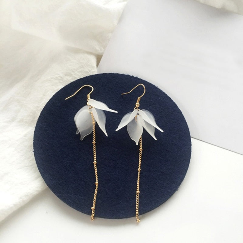 Flower Handmade Bohemia Earrings - Orchid Unique