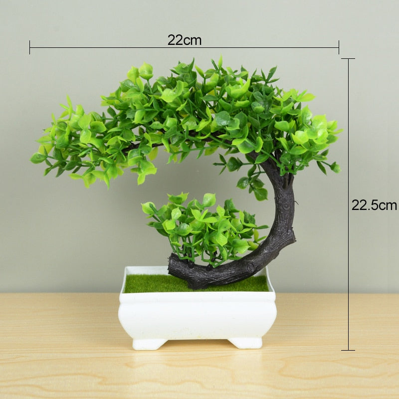 vase + Mall Tree Grass Plants Pot Ornament - Orchid Unique