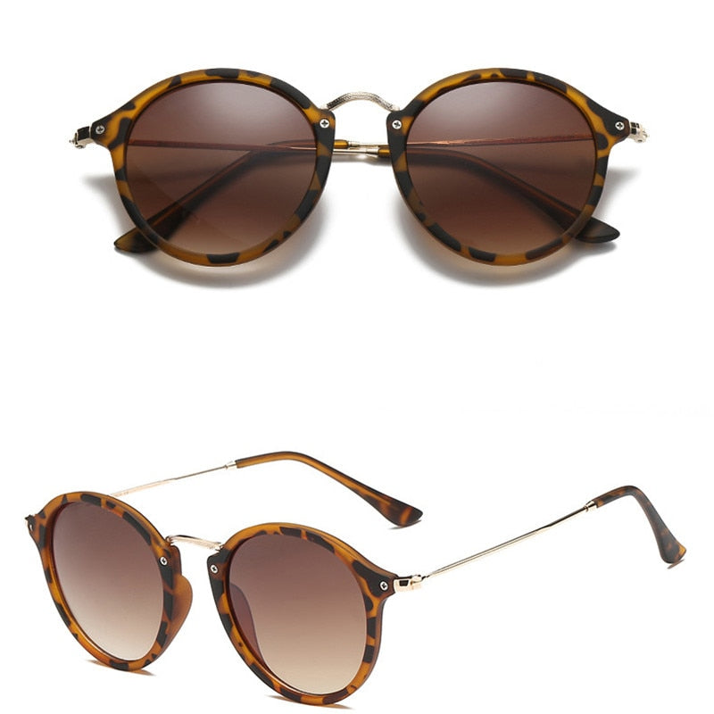 Fashion Round Sunglasses - Orchid Unique