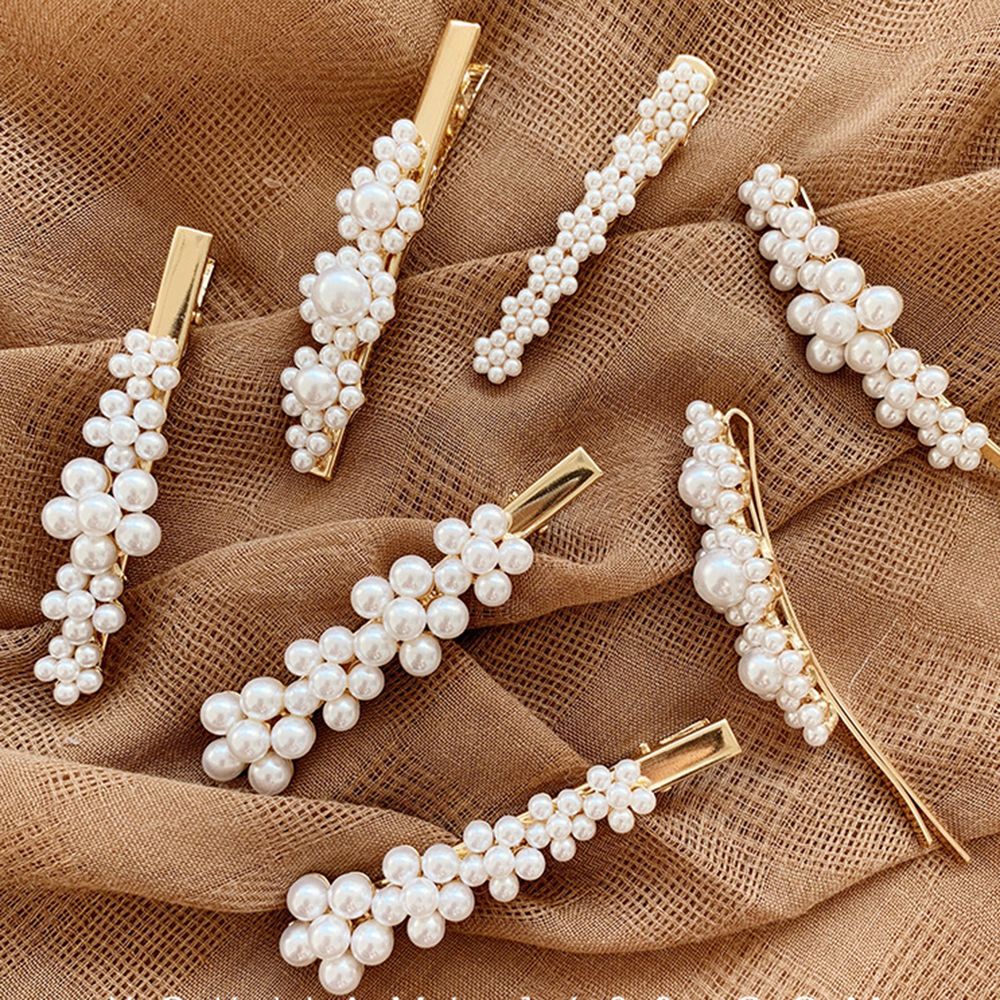 Pearl Metal Hairclips - Orchid Unique