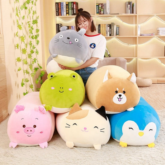 kawaii animal Pillow Cushion - Orchid Unique