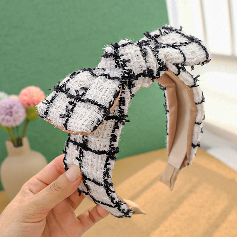 Color Fabric Casual Headband - Orchid Unique