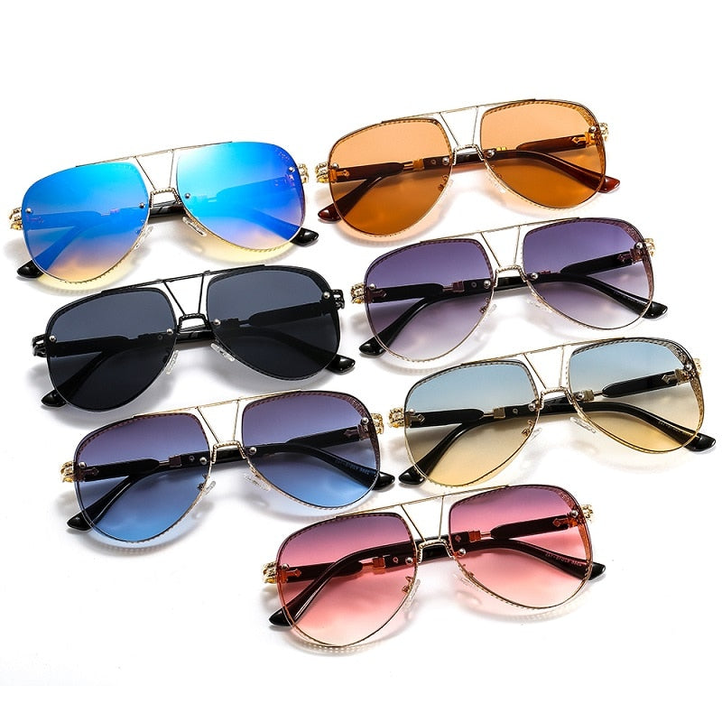 Oval Sunglasses - Orchid Unique