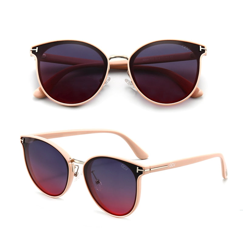 Polarized Cat Eye Sunglasses - Orchid Unique