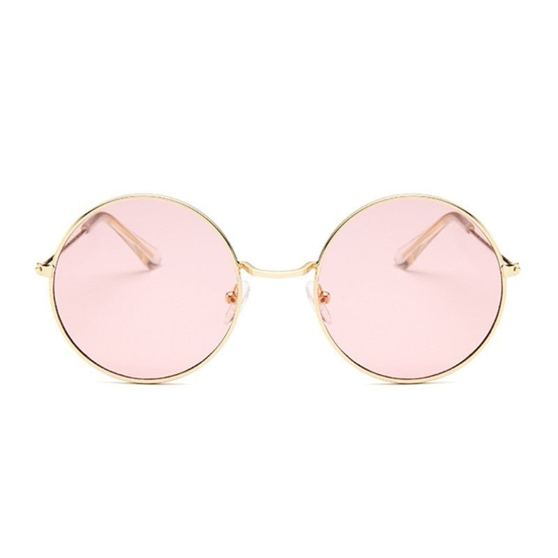 Retro Round Sunglasses - Orchid Unique