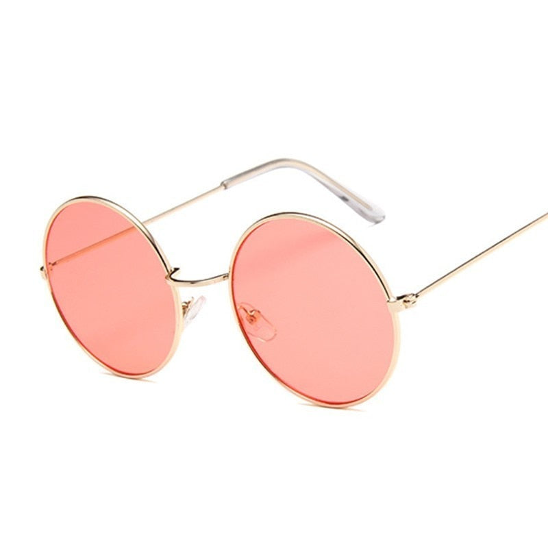 Retro Round Sunglasses - Orchid Unique