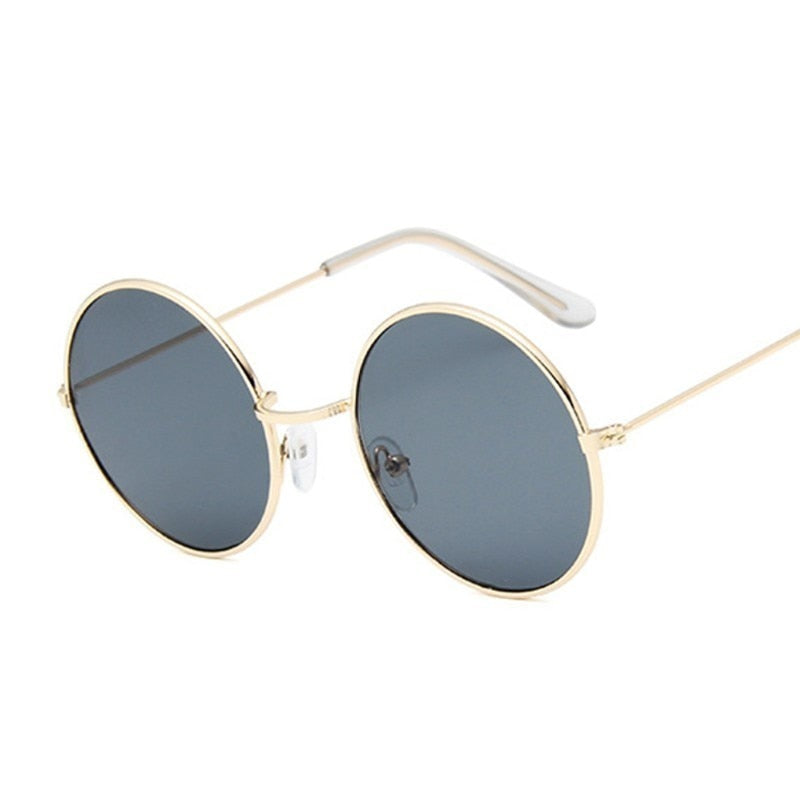 Retro Round Sunglasses - Orchid Unique