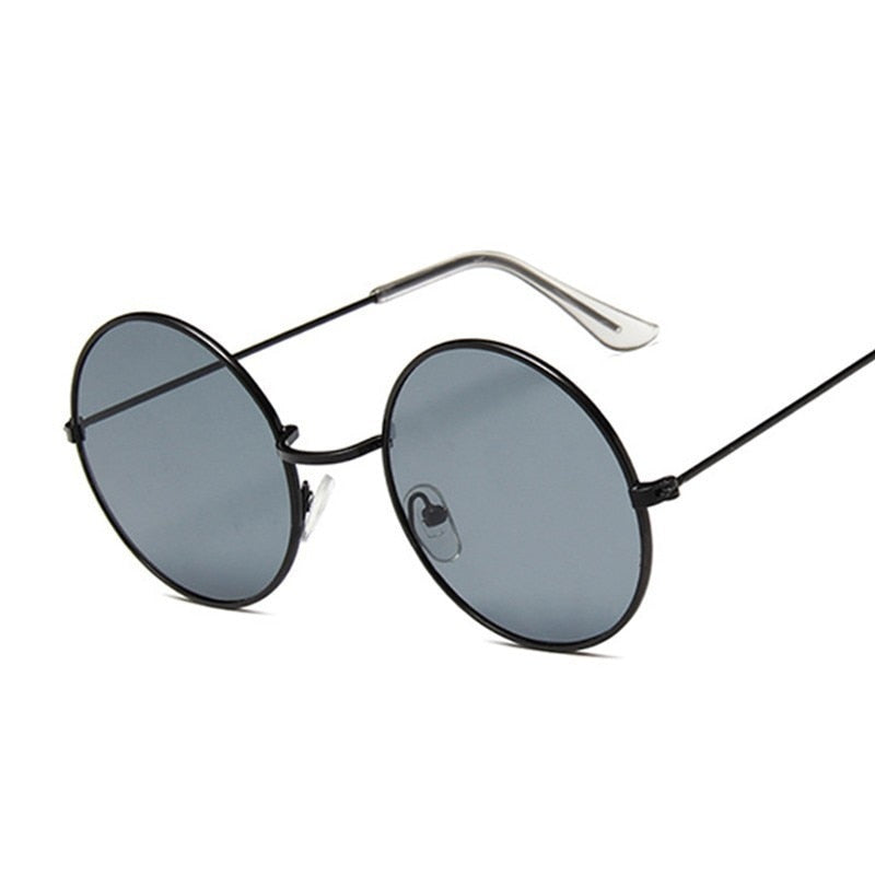 Retro Round Sunglasses - Orchid Unique