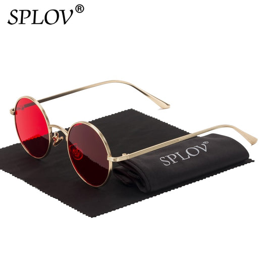 Colorful Lens Sunglasses - Orchid Unique
