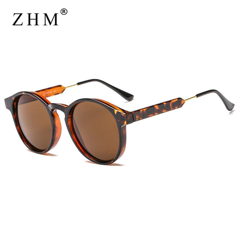 Retro Round Sunglasses - Orchid Unique