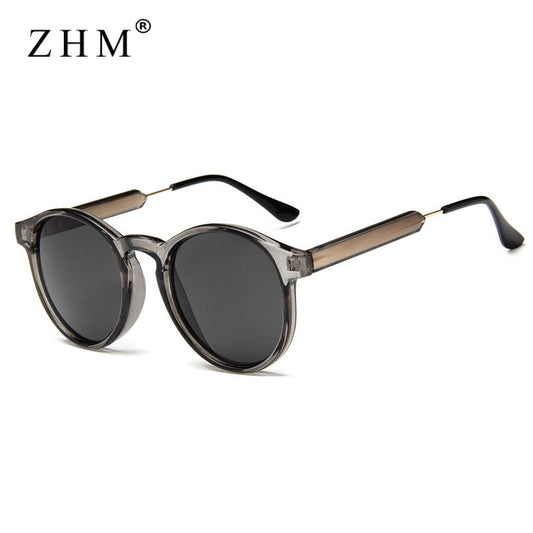 Retro Round Sunglasses - Orchid Unique