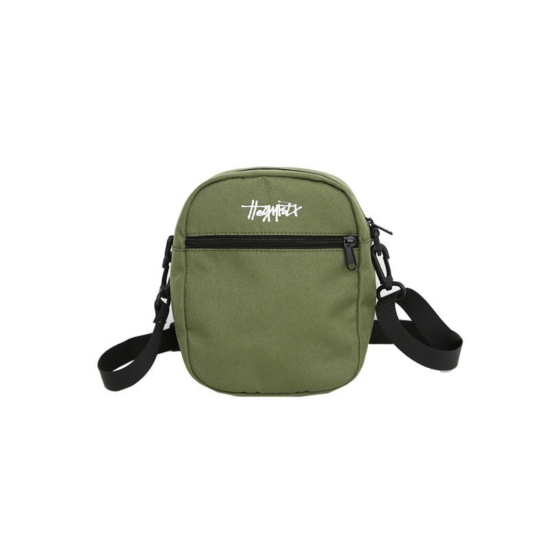 Casual Simple Messenger Bag Hip Hop Style - Orchid Unique