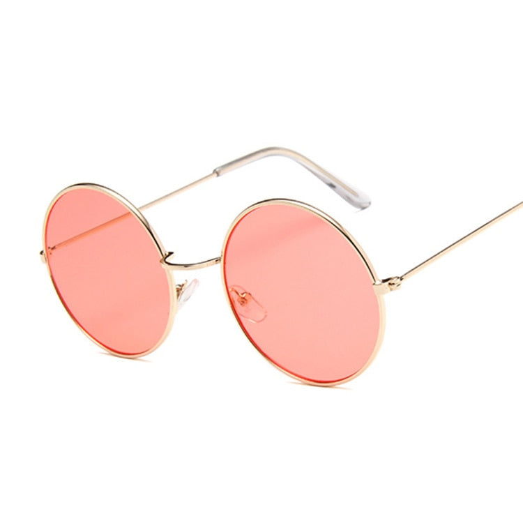 Retro Round Sunglasses - Orchid Unique